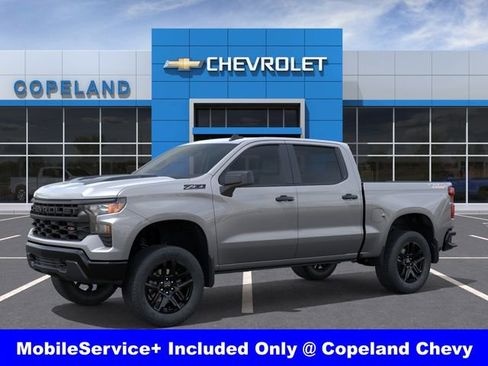 New 2026 Chevrolet Silverado 1500 Custom Trail Boss w/ Dark Appearance Package AWD/4WD image 2
