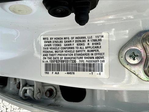 Used 2015 Honda Civic EX image 18