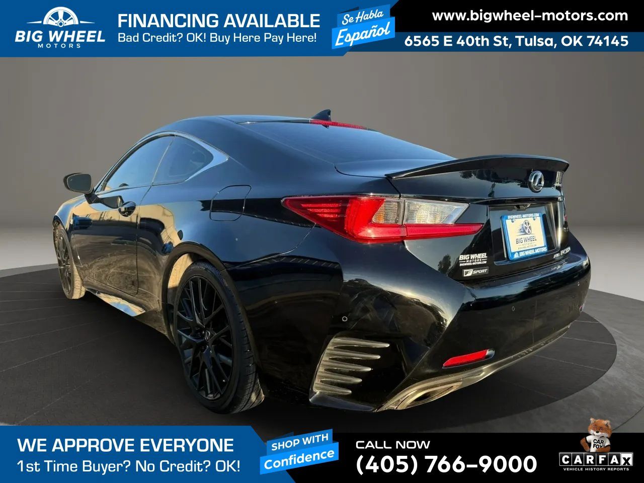 Used 2015 Lexus RC 350 AWD w/ Navigation System Package image 3