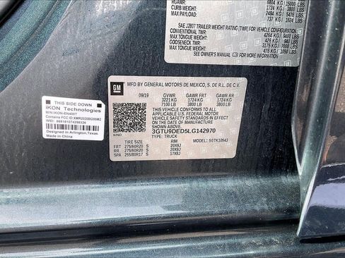 Used 2020 GMC Sierra 1500 SLT w/ SLT Premium Plus Package image 21