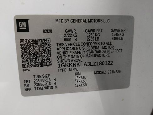 Used 2020 GMC Acadia SLE FWD image 33