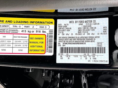 New 2025 Ford Bronco Sport Heritage w/ Convenience Package image 13