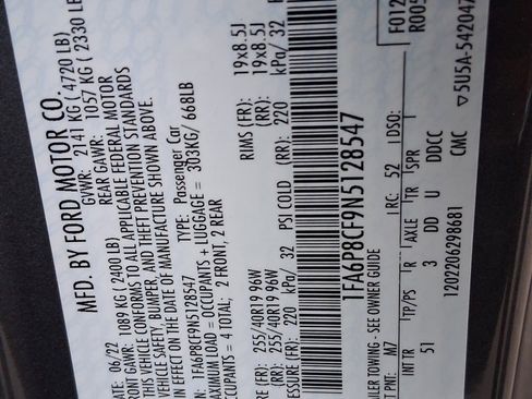 Used 2022 Ford Mustang GT Premium w/ Equipment Group 401A image 15