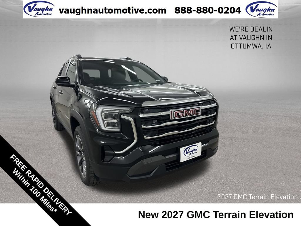New 2027 GMC Terrain Elevation w/ Elevation Premium Package AWD/4WD 360° Tour