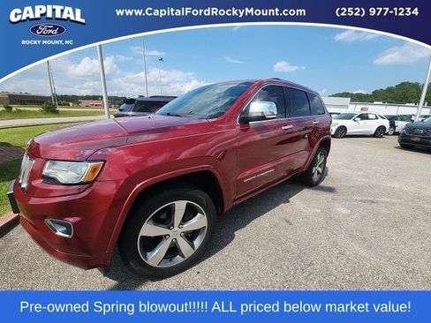 Used 2015 Jeep Grand Cherokee Overland w/ Advanced Technology Group RWD image 1