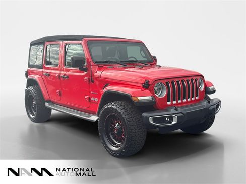 Used 2018 Jeep Wrangler Unlimited Sahara image 7