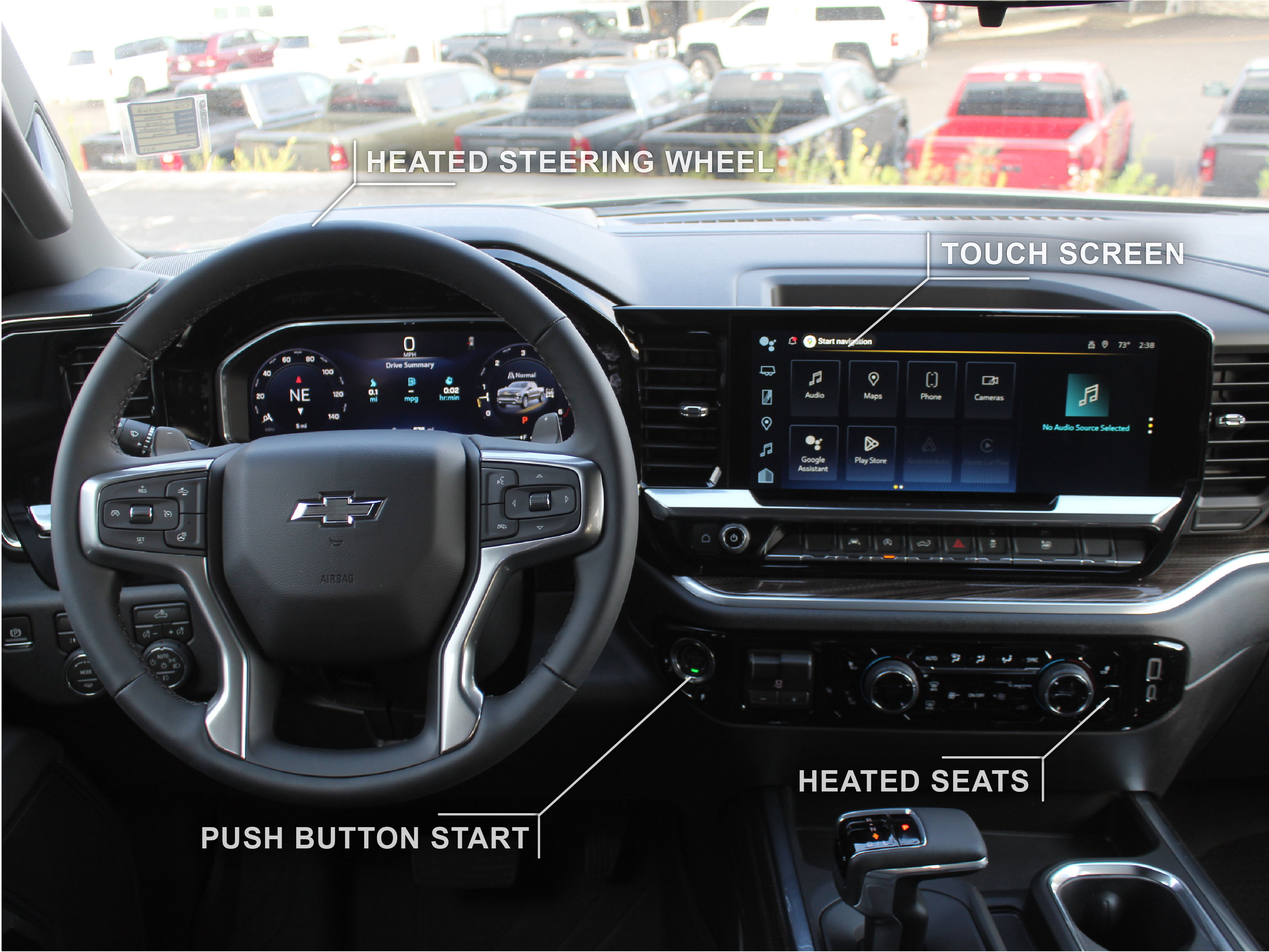 New 2026 Chevrolet Silverado 1500 RST w/ LPO, Dark Essentials Package AWD/4WD image 3