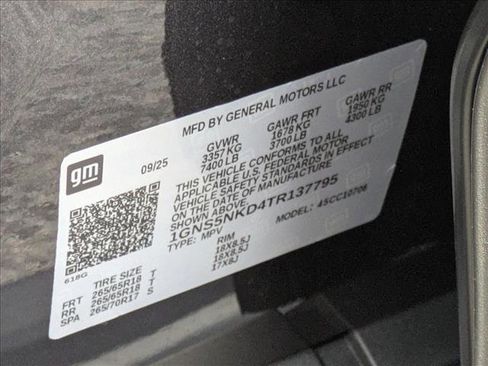 New 2026 Chevrolet Tahoe LT w/ Comfort Package image 16