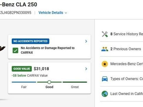 Certified 2023 Mercedes-Benz CLA 250 image 3