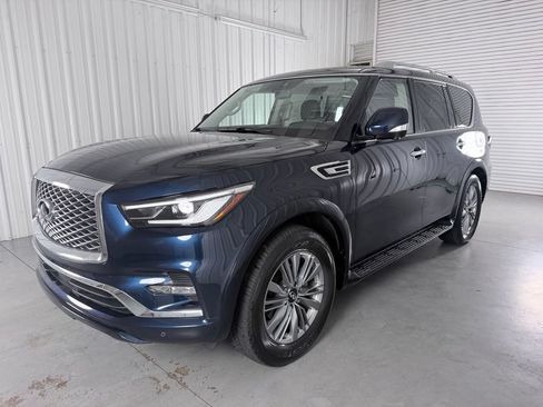 Certified 2021 INFINITI QX80 Luxe w/ Cargo Package RWD image 1