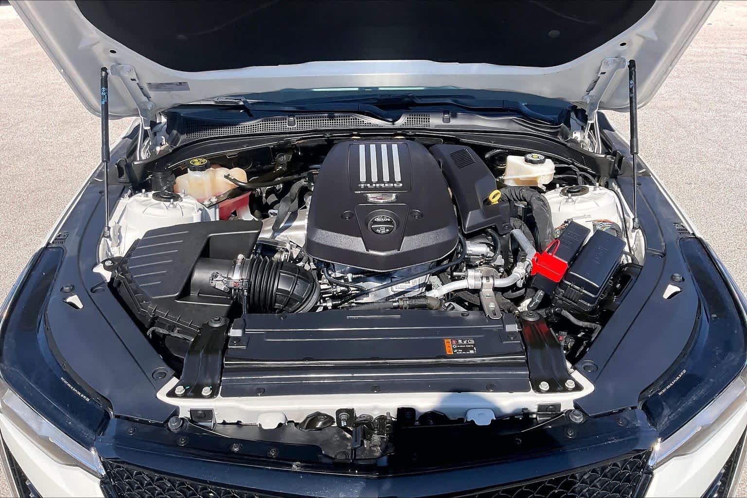 Used 2021 Cadillac CT4 V w/ Technology Package RWD image 28