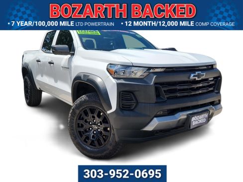 Used 2025 Chevrolet Colorado Trail Boss AWD/4WD image 1