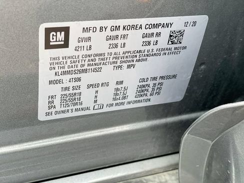 Certified 2021 Buick Encore GX Select w/ Sport Touring Package FWD image 28