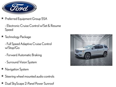 Used 2018 GMC Acadia Denali w/ Technology Package FWD image 4