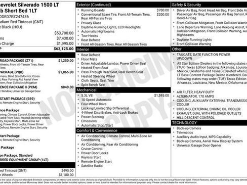 Used 2024 Chevrolet Silverado 1500 LT w/ Z71 Off-Road Package AWD/4WD image 18