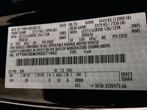 Used 2024 Ford F350 Lariat w/ Lariat Ultimate Package image 34