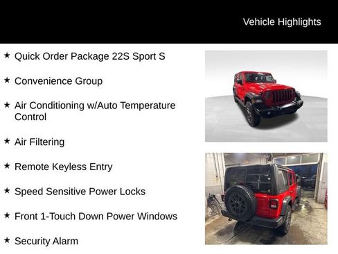 Used 2024 Jeep Wrangler Sport S image 8