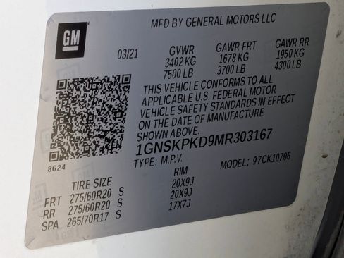 Used 2021 Chevrolet Tahoe Z71 w/ Luxury Package image 26