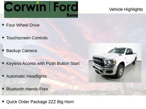 Used 2019 RAM 3500 Big Horn AWD/4WD image 8