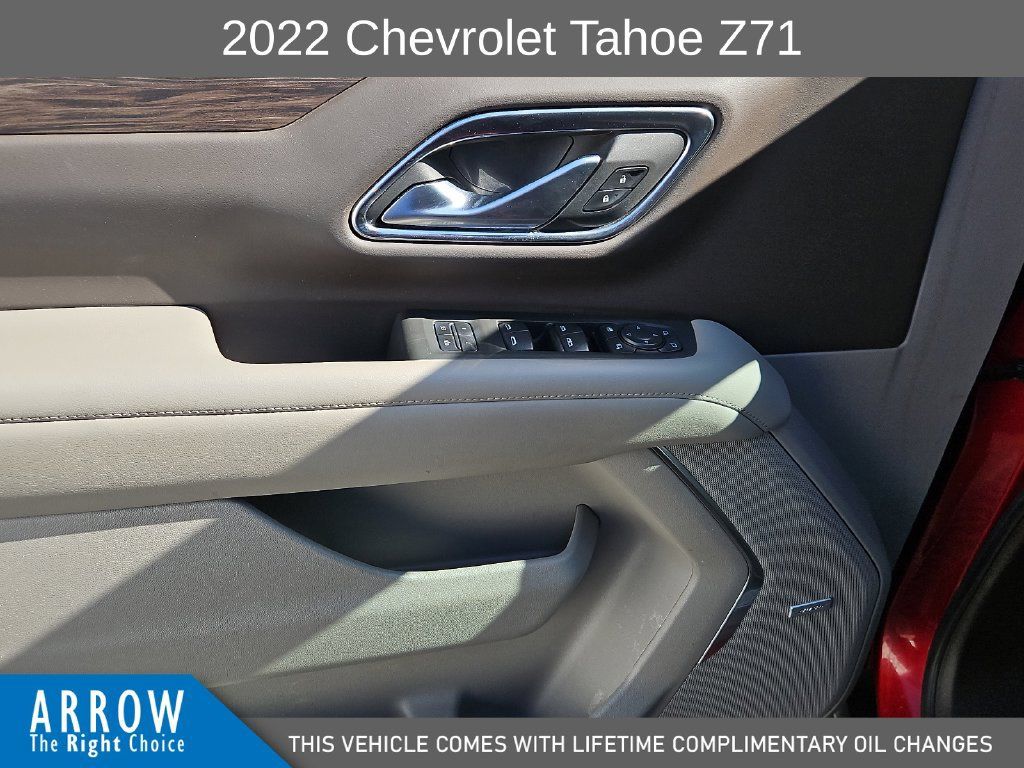 Used 2022 Chevrolet Tahoe Z71 w/ Luxury Package AWD/4WD image 21