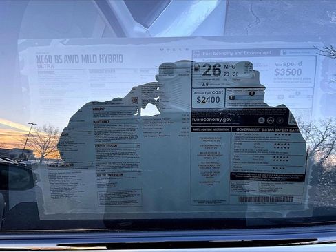 New 2026 Volvo XC60 B5 Ultra w/ Protection Package Premier image 14