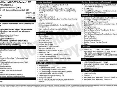 New 2026 Cadillac Lyriq V