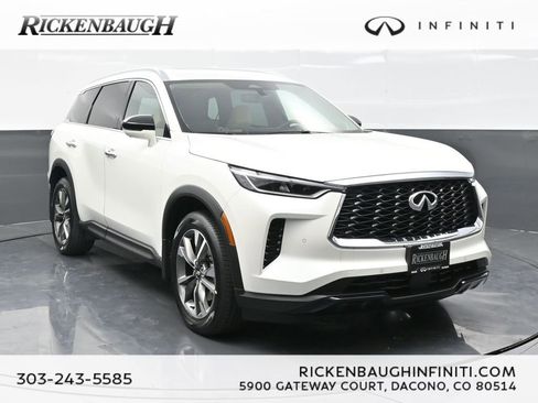 Certified 2025 INFINITI QX60 Luxe w/ Vision Package AWD/4WD image 1
