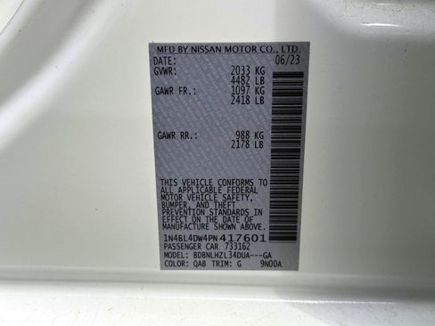 Certified 2023 Nissan Altima 2.5 SV AWD/4WD image 33