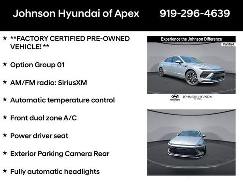 Certified 2024 Hyundai Sonata SEL FWD image 6