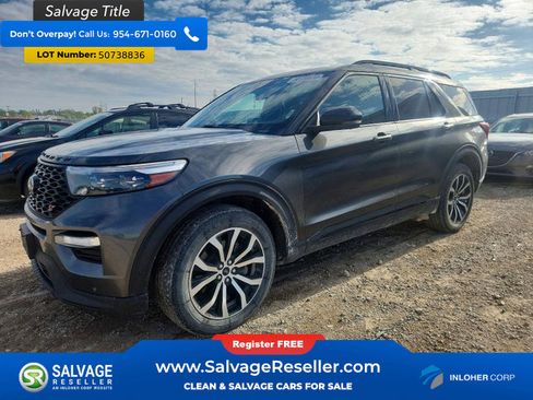 Used 2020 Ford Explorer ST w/ Premium Technology Package AWD/4WD image 1