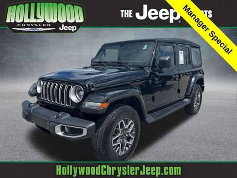 Certified 2025 Jeep Wrangler Unlimited Sahara AWD/4WD image 1
