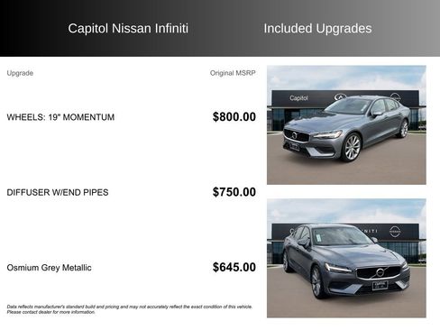 Used 2020 Volvo S60 T5 Momentum image 8