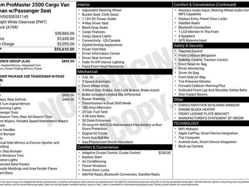 New 2025 RAM ProMaster 2500 w/ Convenience Group FWD image 28