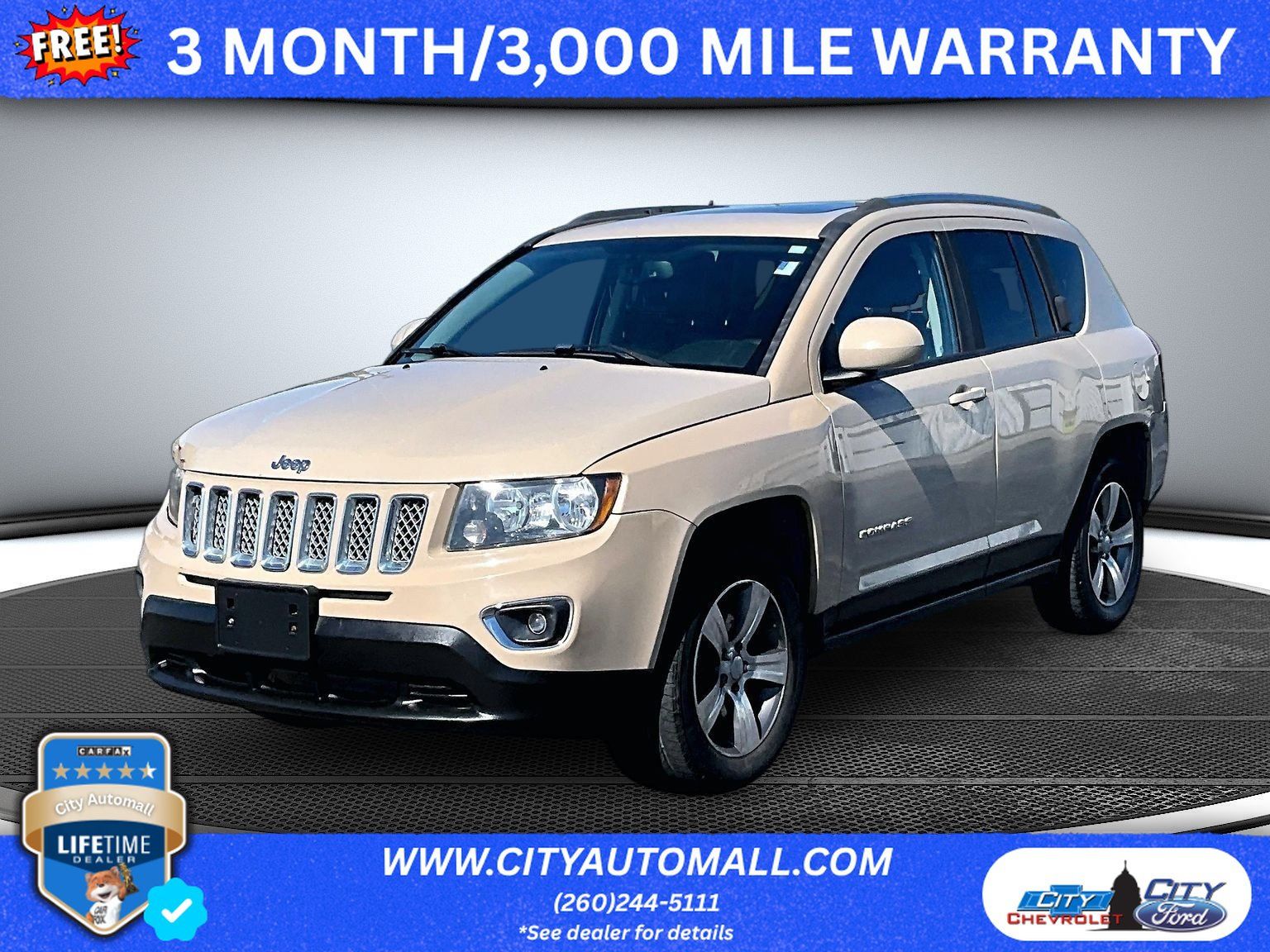 Used 2017 Jeep Compass High Altitude AWD/4WD image 1