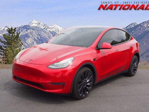 Used 2020 Tesla Model Y Performance AWD/4WD image 1