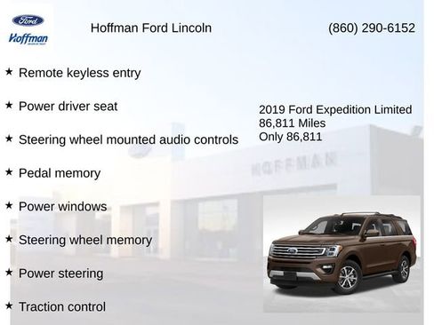 Used 2019 Ford Expedition Limited w/ Equipment Group 302A image 6