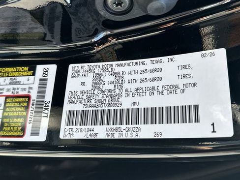 New 2026 Toyota Sequoia 1794 Edition image 31