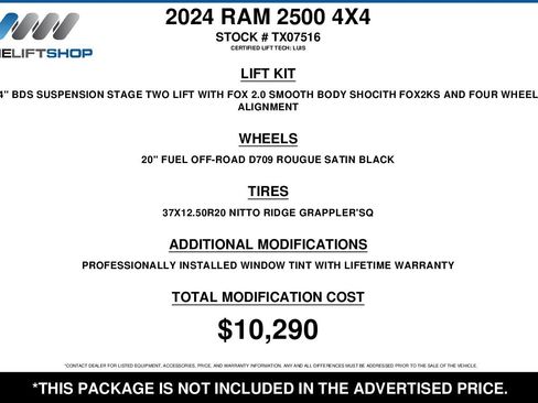 Used 2024 RAM 2500 Limited image 2