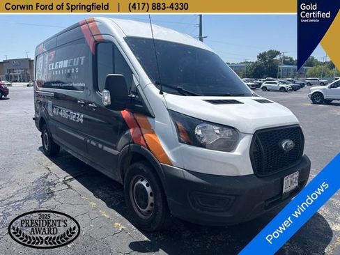 Used 2022 Ford Transit 250 Medium Roof w/ Load Area Protection Package RWD image 9
