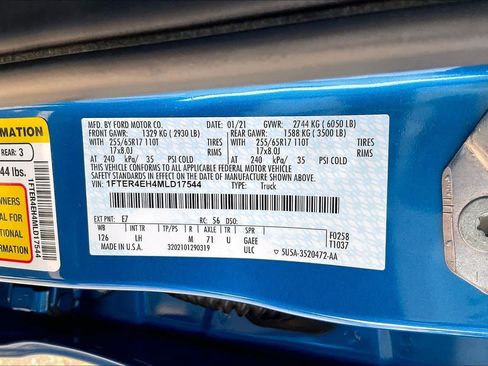 Used 2021 Ford Ranger XLT w/ Equipment Group 301A Mid RWD image 32