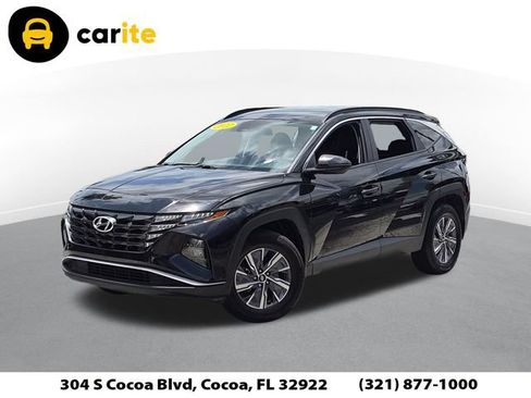 Used 2022 Hyundai Tucson Blue AWD/4WD image 1