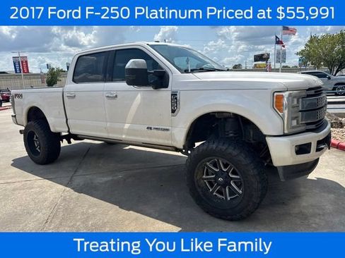 Used 2017 Ford F250 Platinum w/ Platinum Ultimate Package AWD/4WD image 1