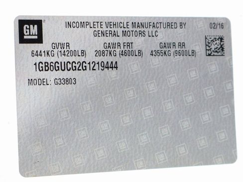 Used 2016 Chevrolet Express 4500 w/ Chrome Appearance Package image 33