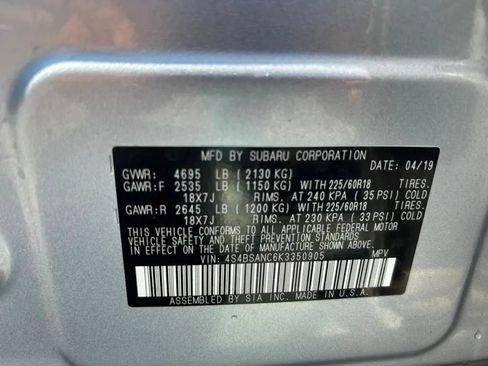 Used 2019 Subaru Outback 2.5i Limited AWD/4WD image 26
