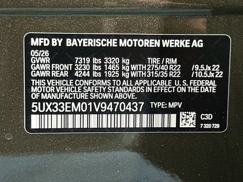 New 2027 BMW X7 M60i AWD/4WD image 35