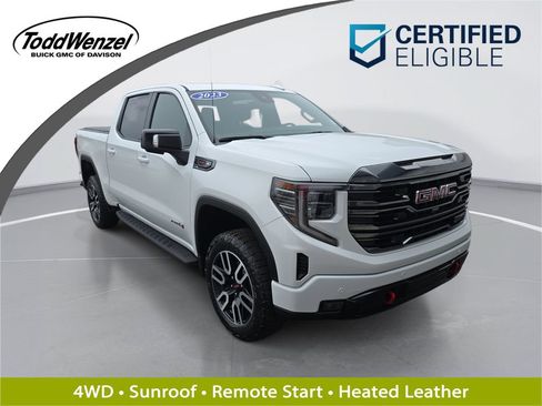 Certified 2023 GMC Sierra 1500 AT4 w/ AT4 Preferred Package AWD/4WD image 1