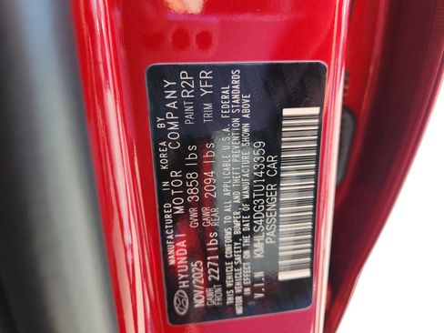 New 2026 Hyundai Elantra SEL Sport w/ Cargo Package image 31