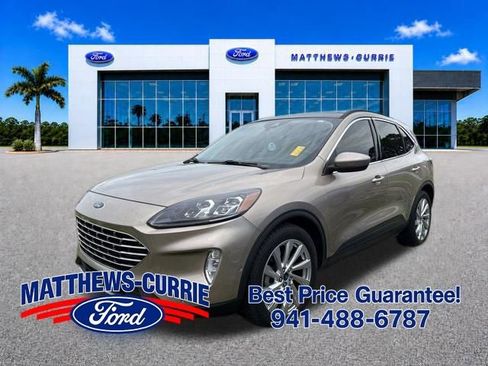 Certified 2021 Ford Escape Titanium w/ Titanium Elite Package FWD image 1