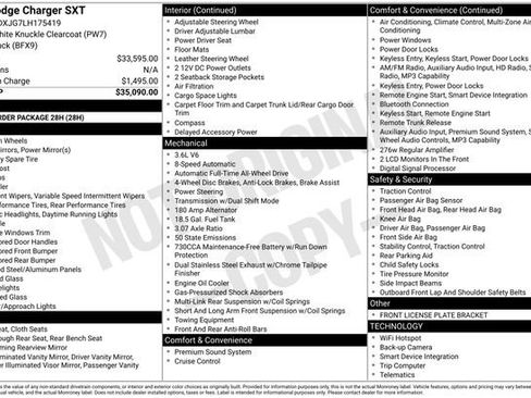 Used 2020 Dodge Charger SXT image 2
