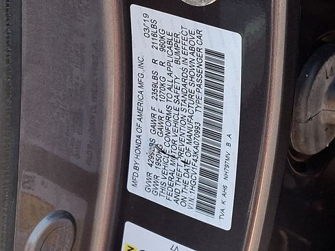 Used 2019 Honda Accord EX image 29